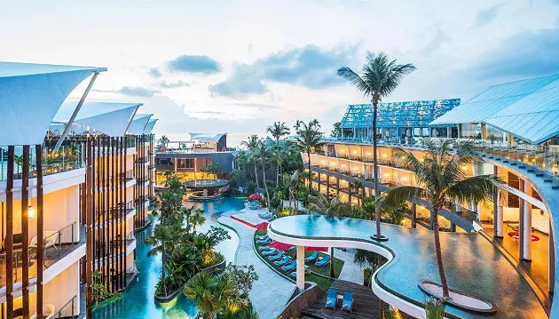 Galvos ir kūno poilsis Balyje: ilsėkitės 5★ viešbutyje Le Meridien Bali Jimbaran