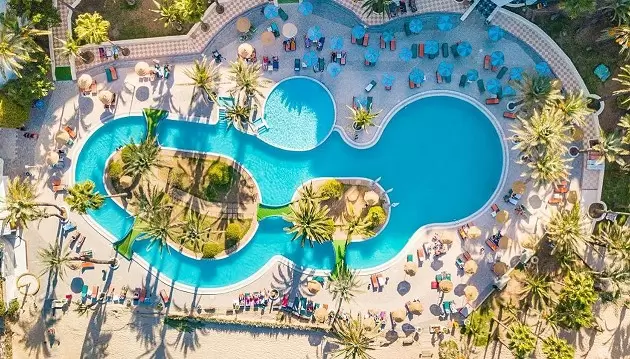 Kviečiame pasinerti į poilsį Tunise: 4★ viešbutis Riadh Palms Resort & Spa Hotel su viskas įskaičiuota maitinimu