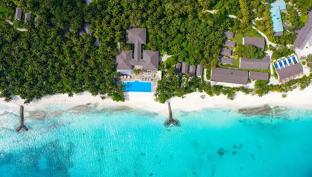 Kelionė ir poilsis Maldyvuose: egzotiškai pailsėkite 4★ viešbutyje Fiyavalhu Maldives