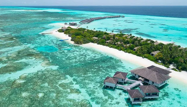 Laikas be rūpesčių Maldyvuose: atostogos 5★ viešbutyje Le Meridien Maldives Resort & Spa